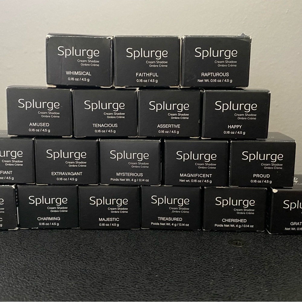 Younique Splurge Cream Shadow Collection